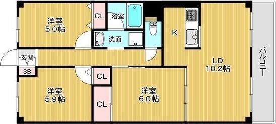 間取図(平面図)