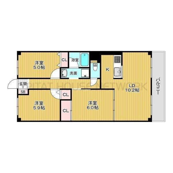 間取図(平面図)