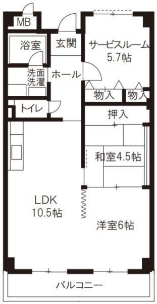 間取図(平面図)