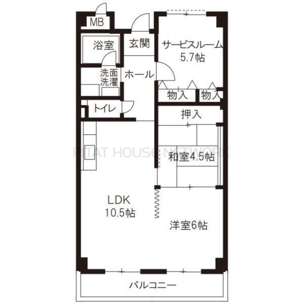 間取図(平面図)