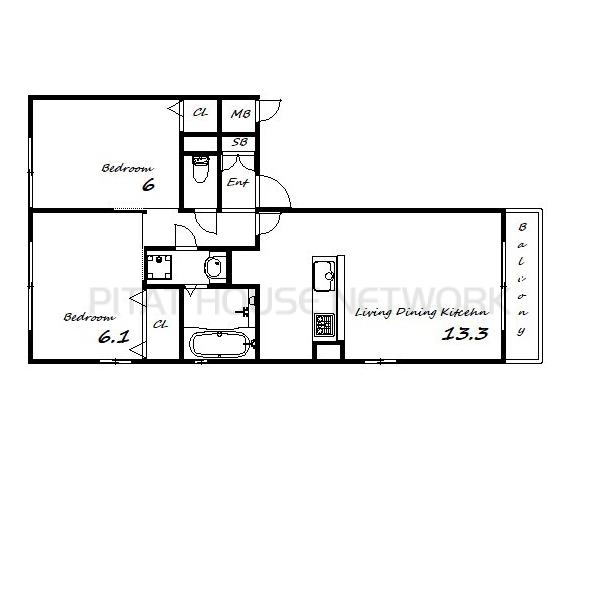 間取図(平面図)