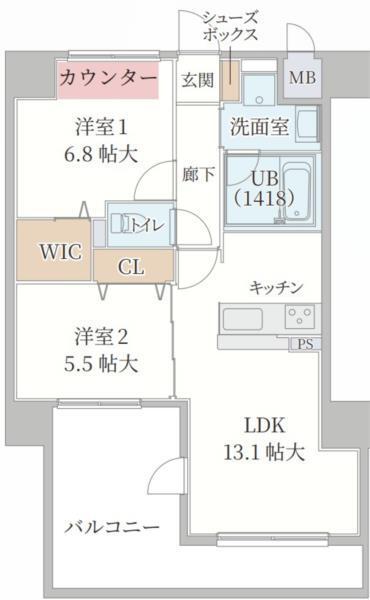間取図(平面図)