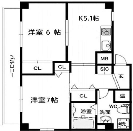 間取図(平面図)