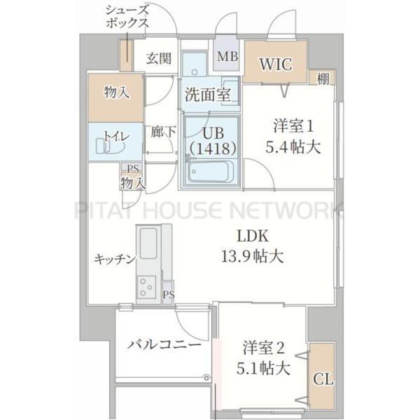 間取図(平面図)