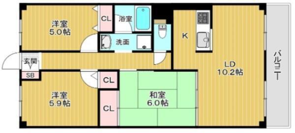 間取図(平面図)