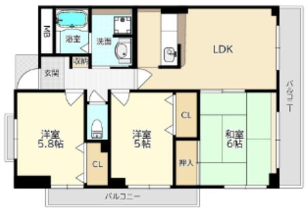 間取図(平面図)