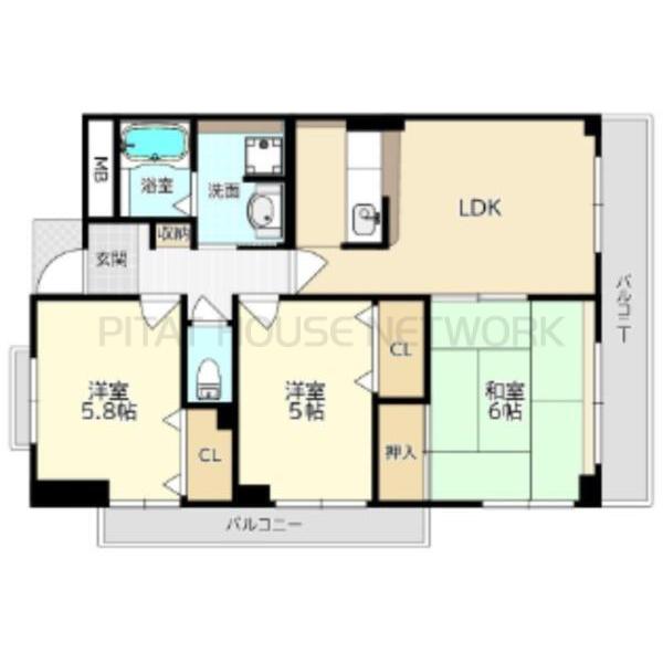 間取図(平面図)