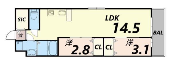 間取図(平面図)