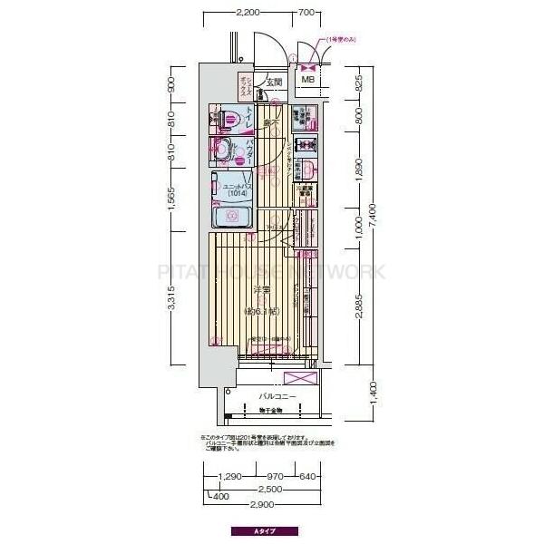 間取図(平面図)