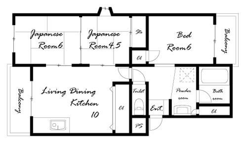 間取図(平面図)