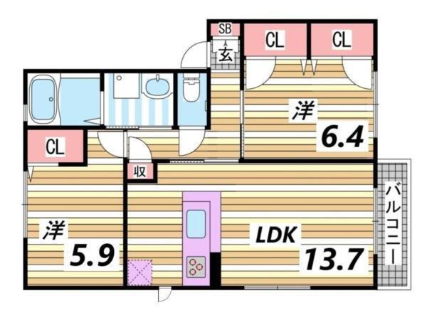 間取図(平面図)
