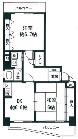 間取図(平面図)