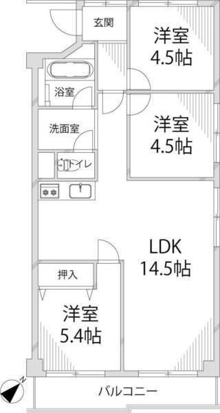 間取図(平面図)