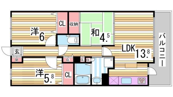 間取図(平面図)