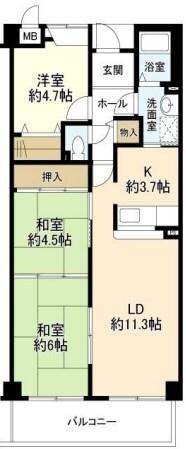 間取図(平面図)