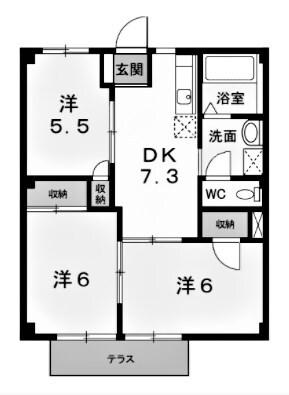 間取図(平面図)