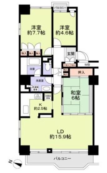 間取図(平面図)