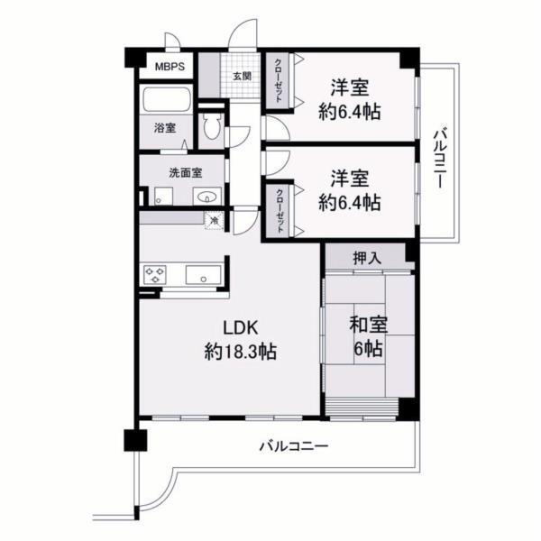 間取図(平面図)