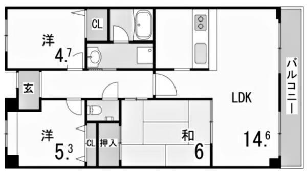 間取図(平面図)