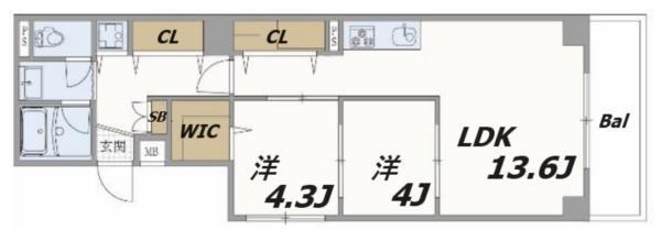 間取図(平面図)