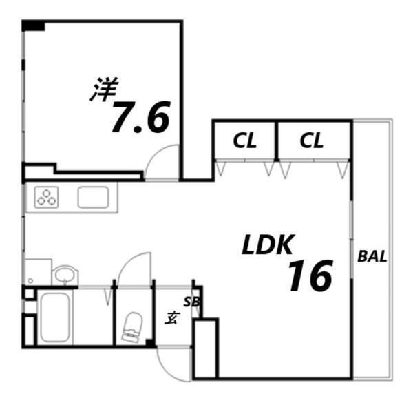 間取図(平面図)