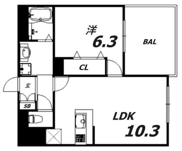 間取図(平面図)