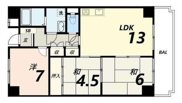 間取図(平面図)