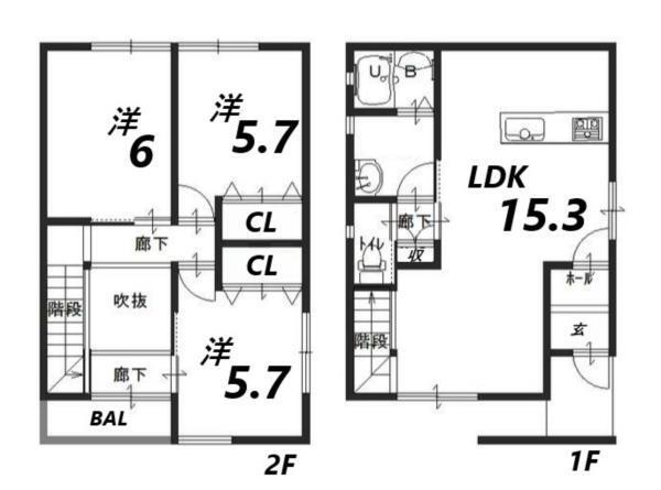 間取図(平面図)