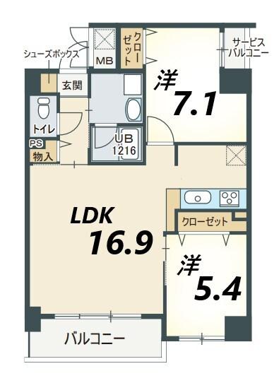 間取図(平面図)