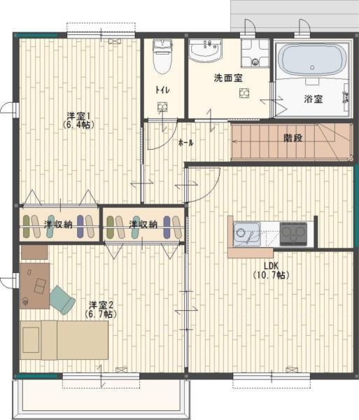 間取図(平面図)