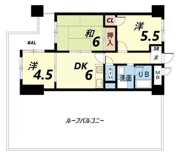 間取図(平面図)