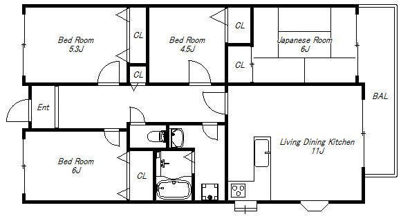 間取図(平面図)