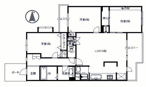 間取図(平面図)