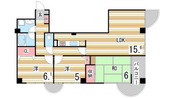 間取図(平面図)