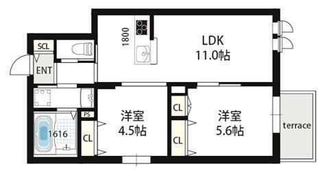 間取図(平面図)