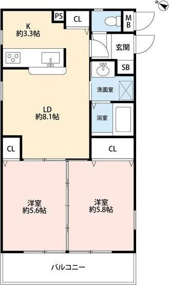 間取図(平面図)