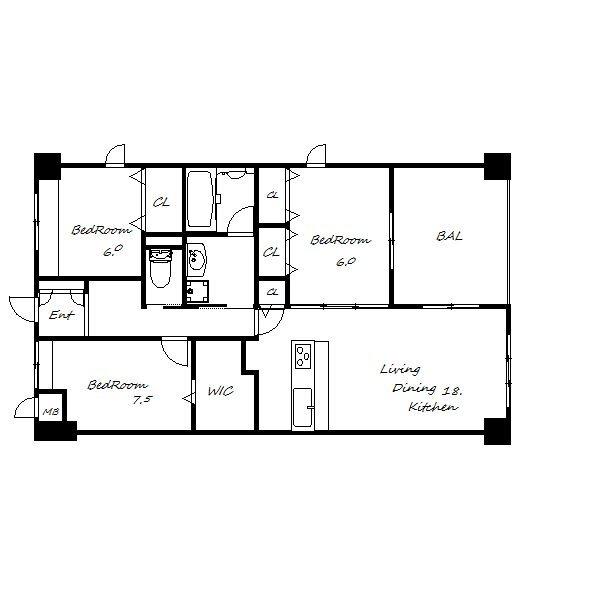 間取図(平面図)