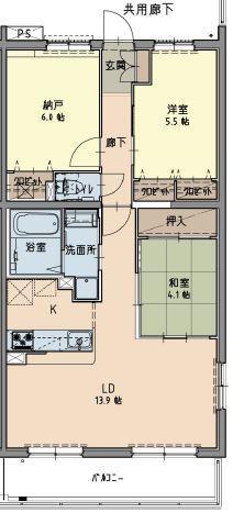 間取図(平面図)