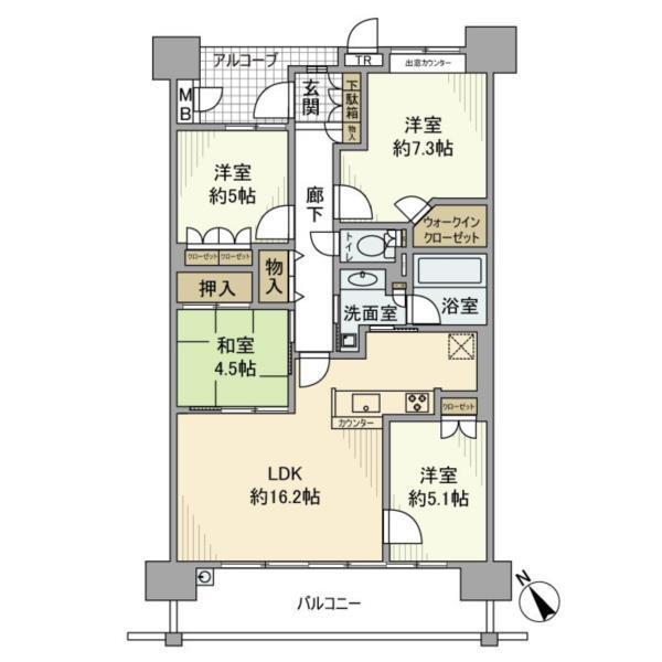 間取図(平面図)