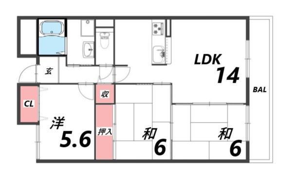 間取図(平面図)