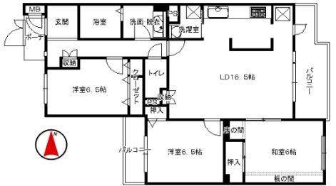 間取図(平面図)