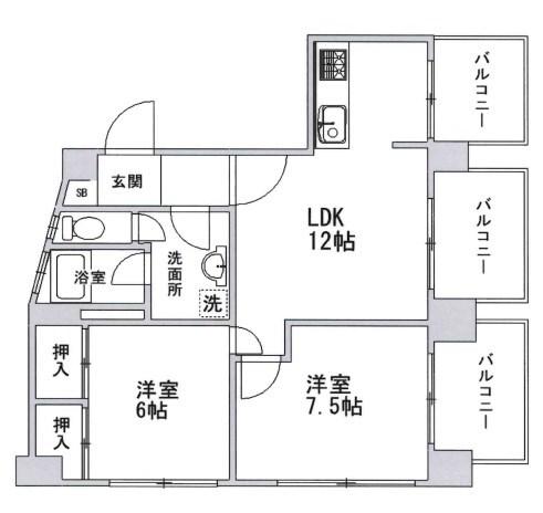 間取図(平面図)