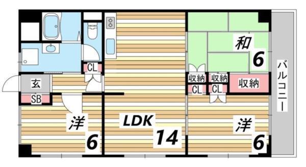 間取図(平面図)