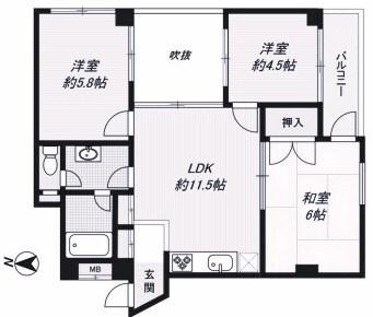 間取図(平面図)