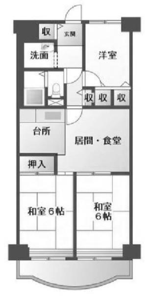 間取図(平面図)