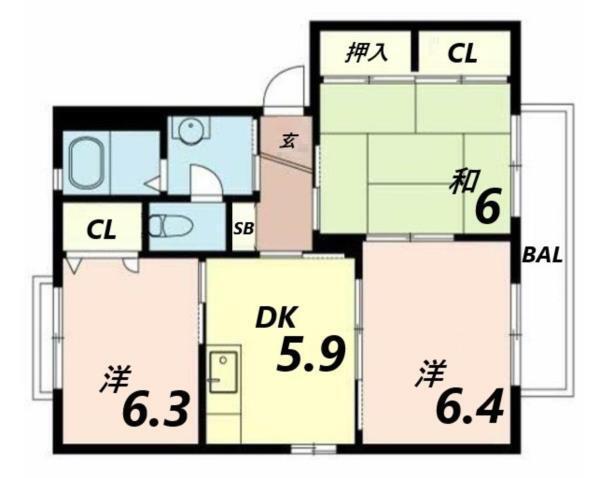 間取図(平面図)