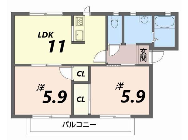 間取図(平面図)