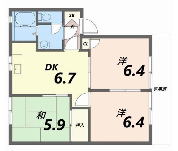 間取図(平面図)
