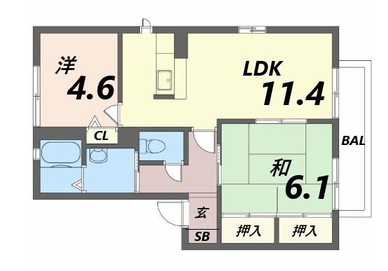 間取図(平面図)
