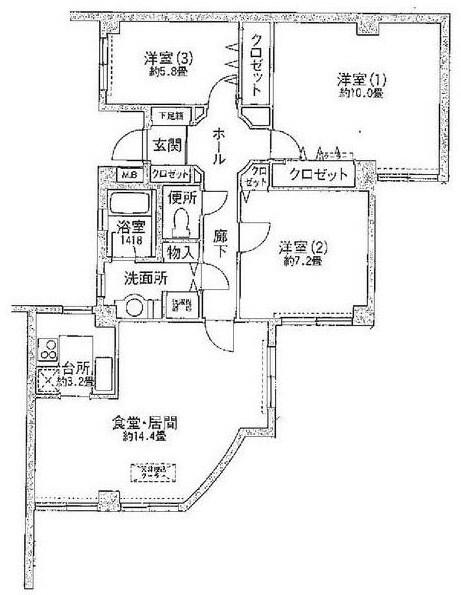 間取図(平面図)